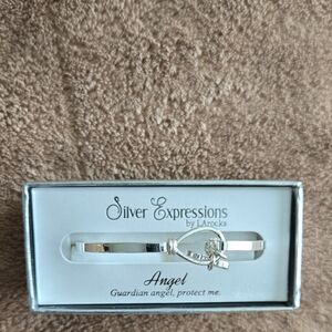 Silver Expressions by LArocks Angel Bracelet